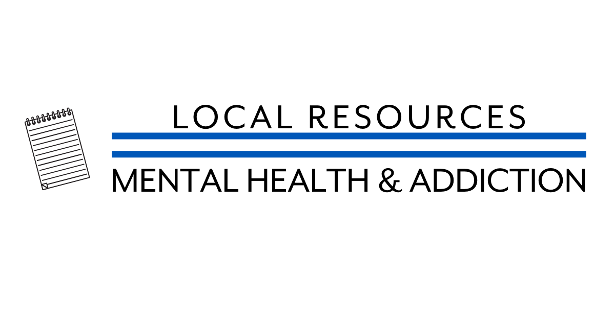 Mental Health Addiction Resources Template